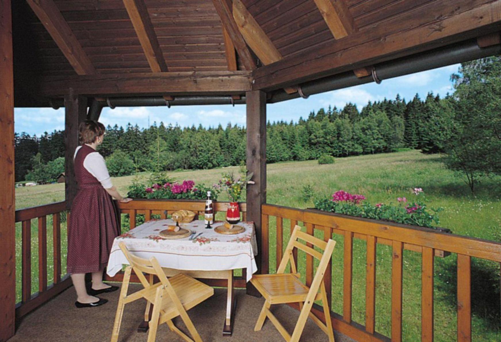 Ferienwohnungen Landhaus Tannenhof Bischofsgrün Buitenkant foto